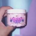 Chantilly de douche myrtilles