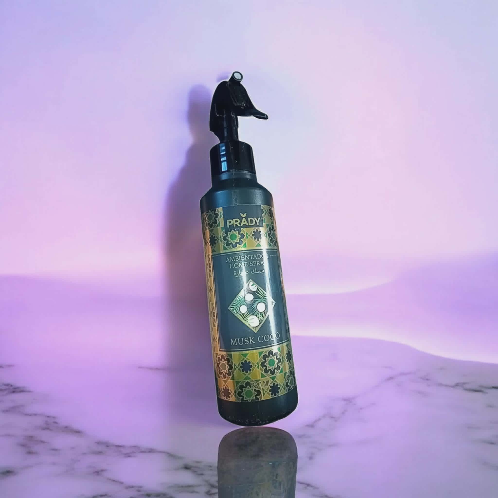 Spray tissu & voiture musk coco tahara 220 ml