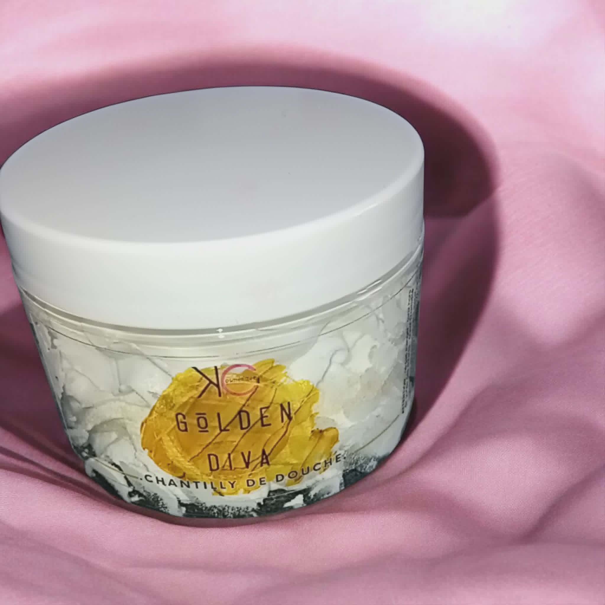 Chantilly de douche Golden Diva