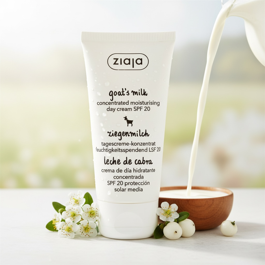 Crème protectrice SPF 20 au Lait de chèvre 🐐